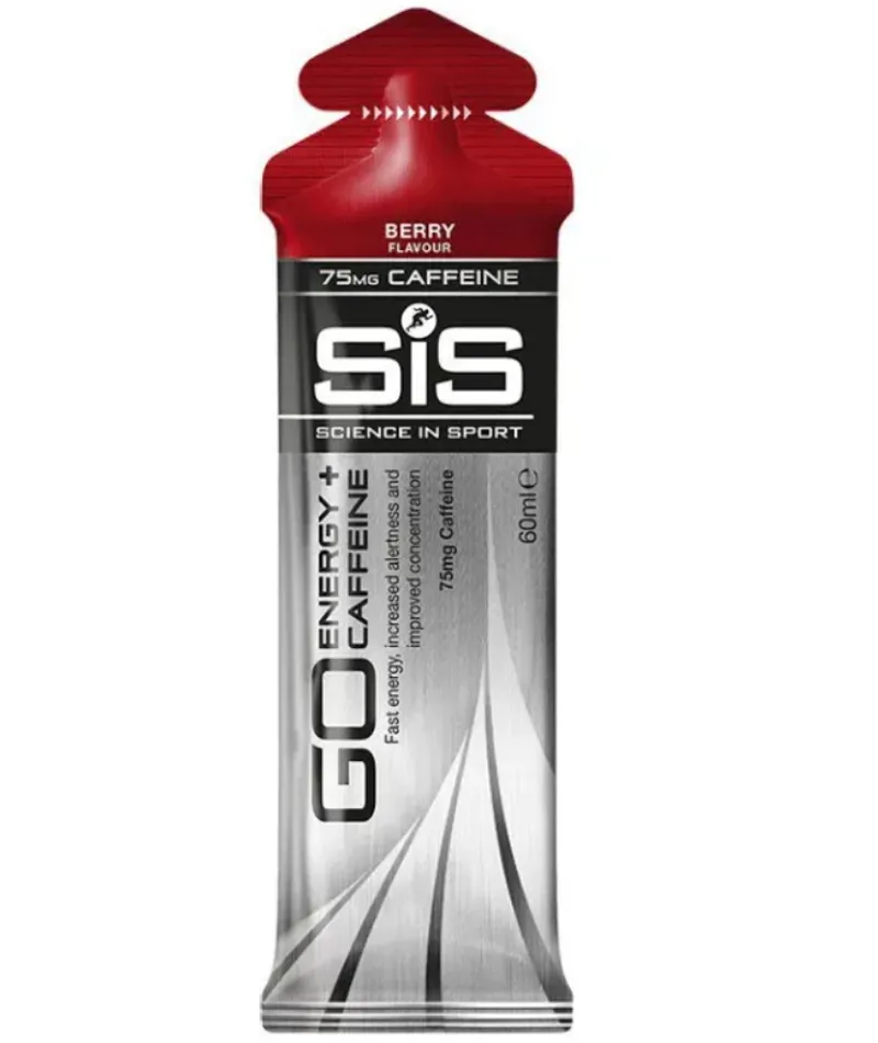 Science in Sport Go Energy Plus Caffeine Energy Gel 60ml Berry